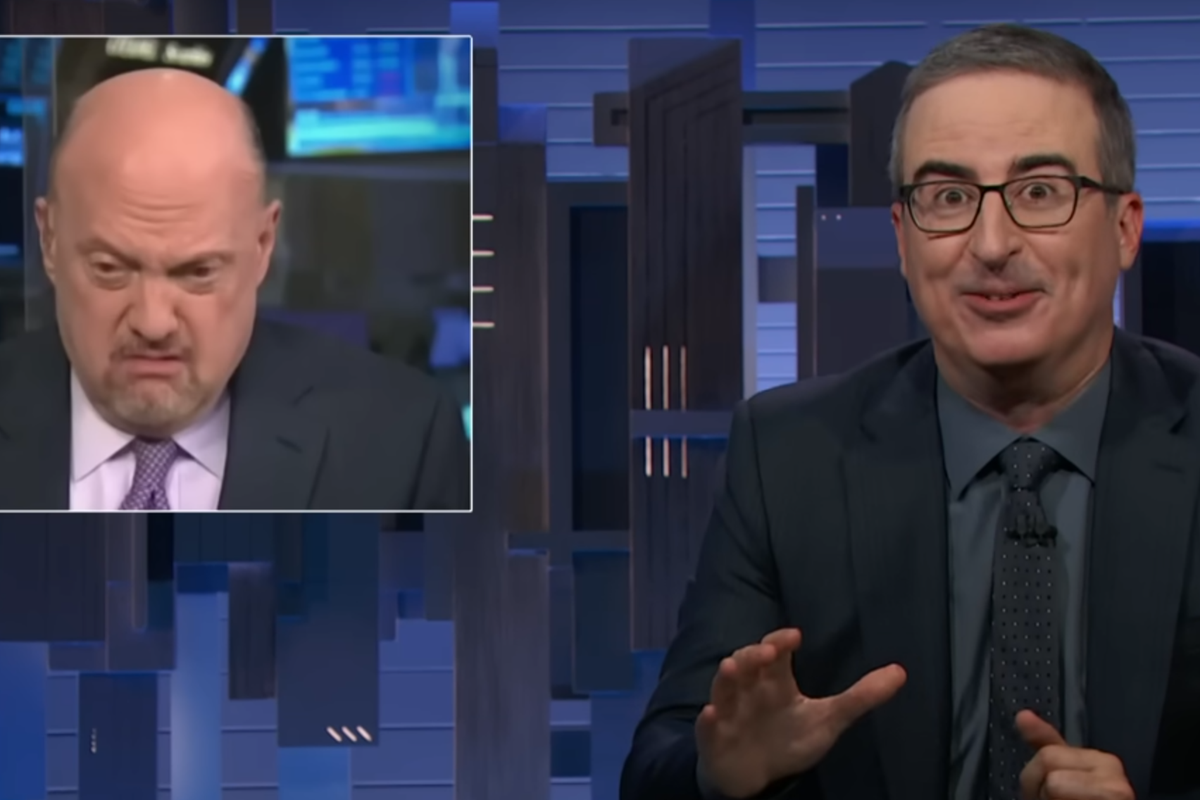 A Lot Of Smart People And Jim Cramer Read Inflation Situation Wrong, Comedian John Oliver Says