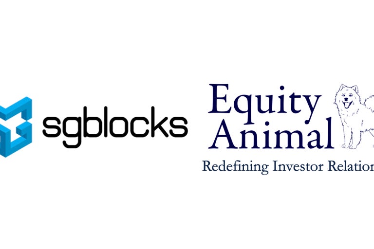 Equity Animal Tapped By SG Blocks To Communicate Story, Enhance And Engage Investor Base