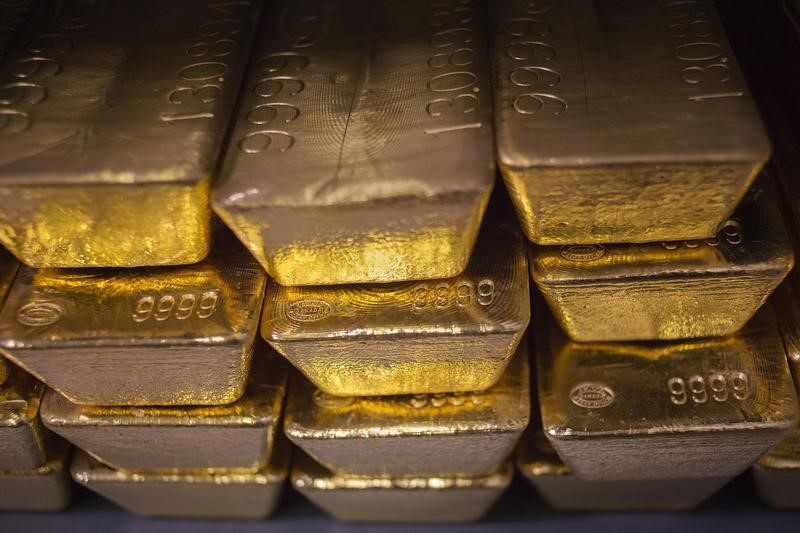 Gold Inches Lower as Dollar Strength, Fed Jitters Weigh