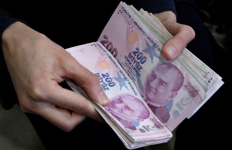 Turkey central bank firms grip on lira as election approaches